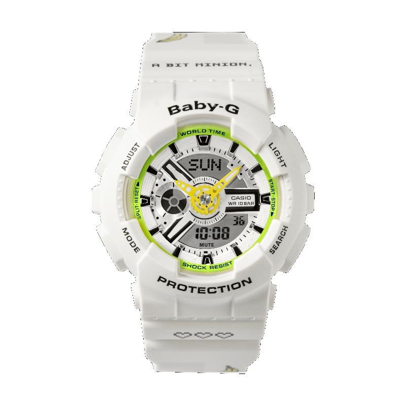 Casio Baby-G Women s Resin 100M Water Resistant Digital Shock Resistant Quartz Watch BA-110MON21-7A белый
Casio Baby-G Women s Resin 100M Water Resistant Digital Shock Resistant Quartz Watch BA-110MON21-7A белый