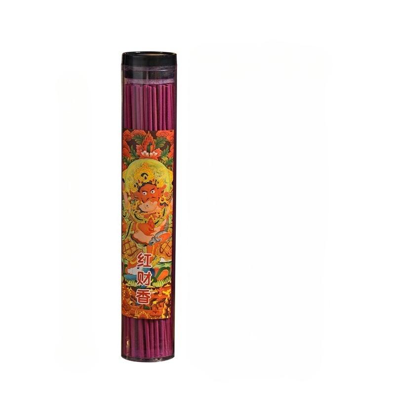 Red/Black/Yellow Wealth Incense Stick Natural Tibetan Incense Temple Worship Buddha Blessing Indoor Air Purification Joss Stick Red God of Wealth
Red/Black/Yellow Wealth Incense Stick Natural Tibetan Incense Temple Worship Buddha Blessing Indoor Air Purification Joss Stick Red God of Wealth