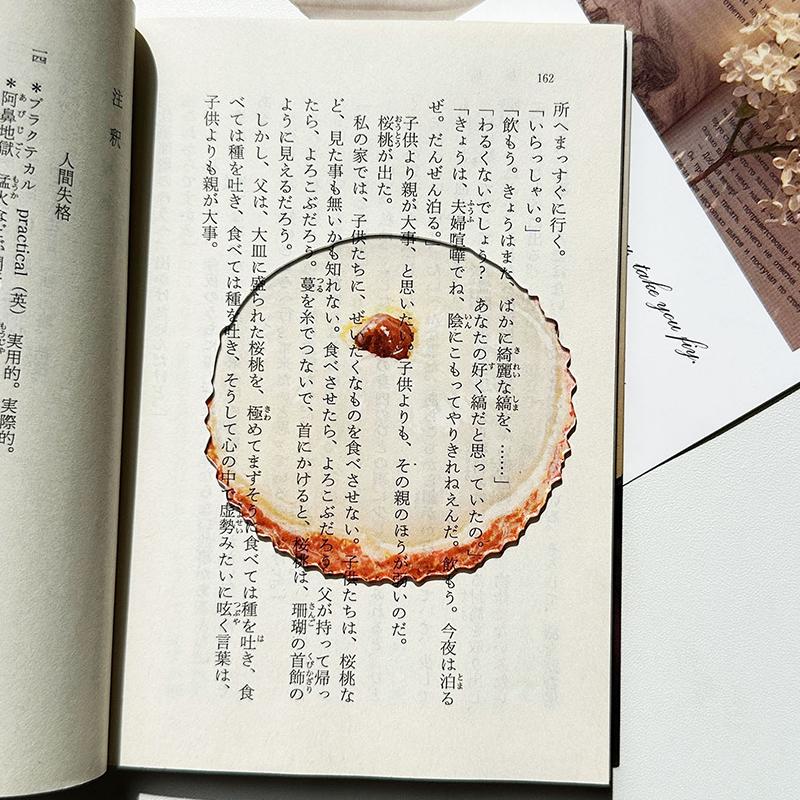 Delicate Transparent Acrylic Apple Bookmark Reading Mark Student Gift Premium Feeling Cute Grape Tomato BookmarksHot Sale
Delicate Transparent Acrylic Apple Bookmark Reading Mark Student Gift Premium Feeling Cute Grape Tomato BookmarksHot Sale