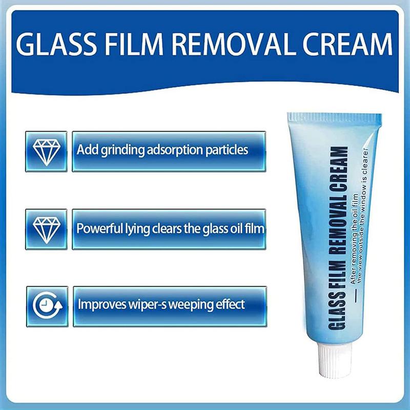 Glass Oil Film Removing Auto Car Glass Polishing Glass Oil Film Removal Agent Water Spots Cleaning Oil Film Remover For Bathroom 30g
Glass Oil Film Removing Auto Car Glass Polishing Glass Oil Film Removal Agent Water Spots Cleaning Oil Film Remover For Bathroom 30g