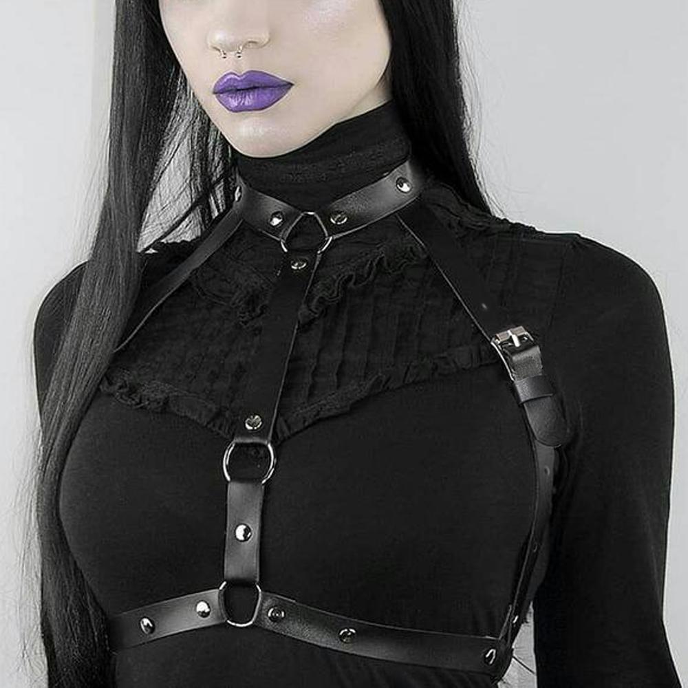 Fashion Belt Street Style Chest Harness Belt Suspenders For Women Decoration Punk Rock Leather Belt Gothic Clothing Accessories Adjustable
Fashion Belt Street Style Chest Harness Belt Suspenders For Women Decoration Punk Rock Leather Belt Gothic Clothing Accessories Adjustable