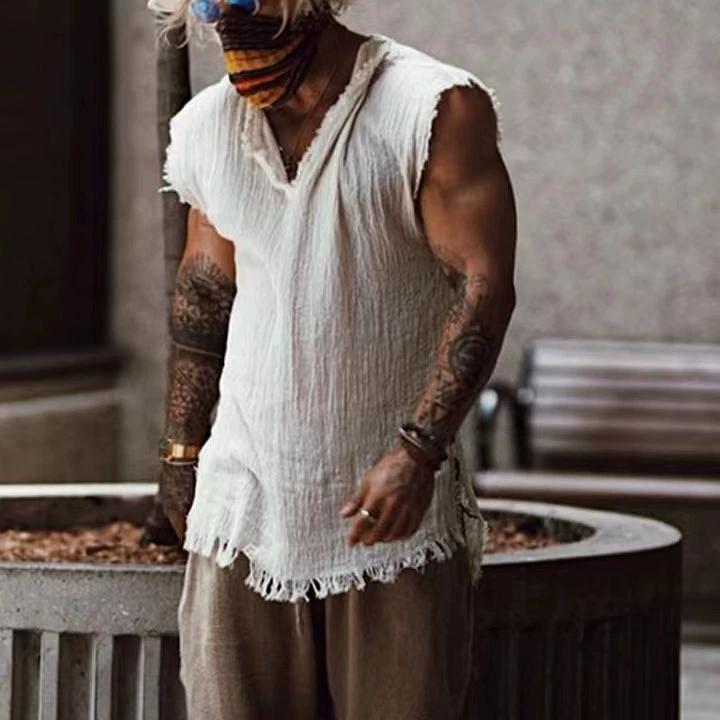 Men s Summer Solid Color Sleeveless Undershirt Youth Design Loose Breathable Tops 3XL синій
Men s Summer Solid Color Sleeveless Undershirt Youth Design Loose Breathable Tops 3XL синій