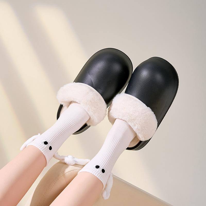 Waterproof slippers for women s new autumn and winter plush warm and non-slip indoor home thick-bottomed removable cotton slippers for women 39-40 (suitable for 38-39)
Waterproof slippers for women s new autumn and winter plush warm and non-slip indoor home thick-bottomed removable cotton slippers for women 39-40 (suitable for 38-39)