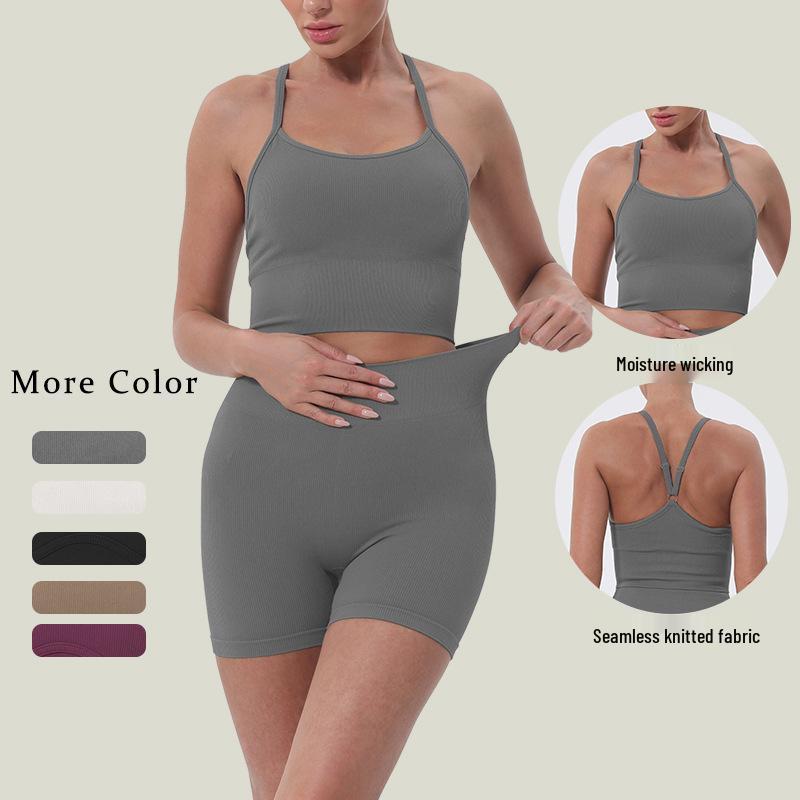 Women s V-Strap Sports Tank & High-Waist Yoga Shorts Set – European & American Style Medium хакі
Women s V-Strap Sports Tank & High-Waist Yoga Shorts Set – European & American Style Medium хакі