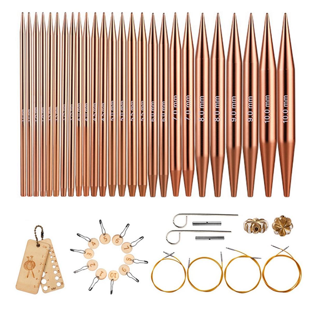 2025+Aluminum Circular Knitting Needles Set Interchangeable Crochet Hooks Weaving Yarn Knitting Craft Tools Accessories Kit China Mainland
2025+Aluminum Circular Knitting Needles Set Interchangeable Crochet Hooks Weaving Yarn Knitting Craft Tools Accessories Kit China Mainland