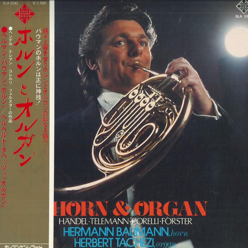 LP Record HERMANN BAUMANN, HERBERT TACHEZI - Horn and Organ SLA1092 TELEFUNKEN 1976 Japan Obi Classical Used
LP Record HERMANN BAUMANN, HERBERT TACHEZI - Horn and Organ SLA1092 TELEFUNKEN 1976 Japan Obi Classical Used