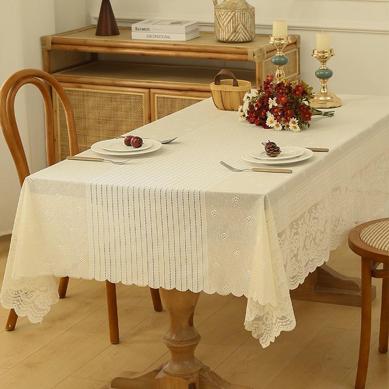 New American Hollow Lace Tablecloth American Country Rectangular Placemat Picnic Cloth Coffee Table Cloth 140*100CM
New American Hollow Lace Tablecloth American Country Rectangular Placemat Picnic Cloth Coffee Table Cloth 140*100CM