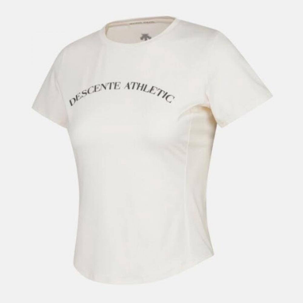 DeScenT ShorT Sleeve Tee Cqk Sq122pTS12 Crm Women S Semi Crop ShorT Sleeve T ShirT Cre 80
DeScenT ShorT Sleeve Tee Cqk Sq122pTS12 Crm Women S Semi Crop ShorT Sleeve T ShirT Cre 80
