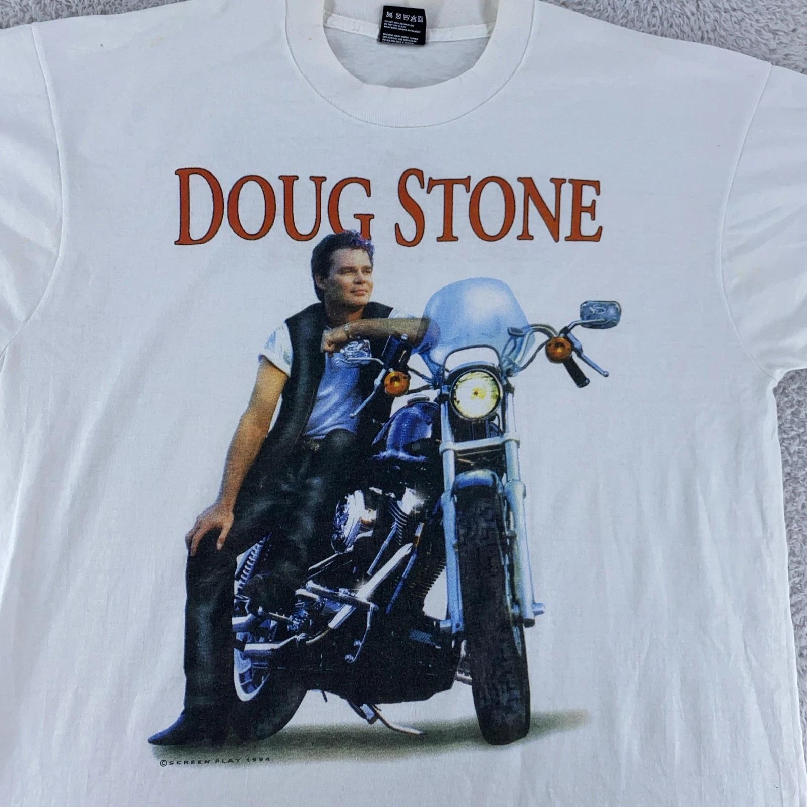 Vintage 1994 Doug Stone Concert T-Shirt L/XL Country Music Tour Motorcycle 90s S
Vintage 1994 Doug Stone Concert T-Shirt L/XL Country Music Tour Motorcycle 90s S