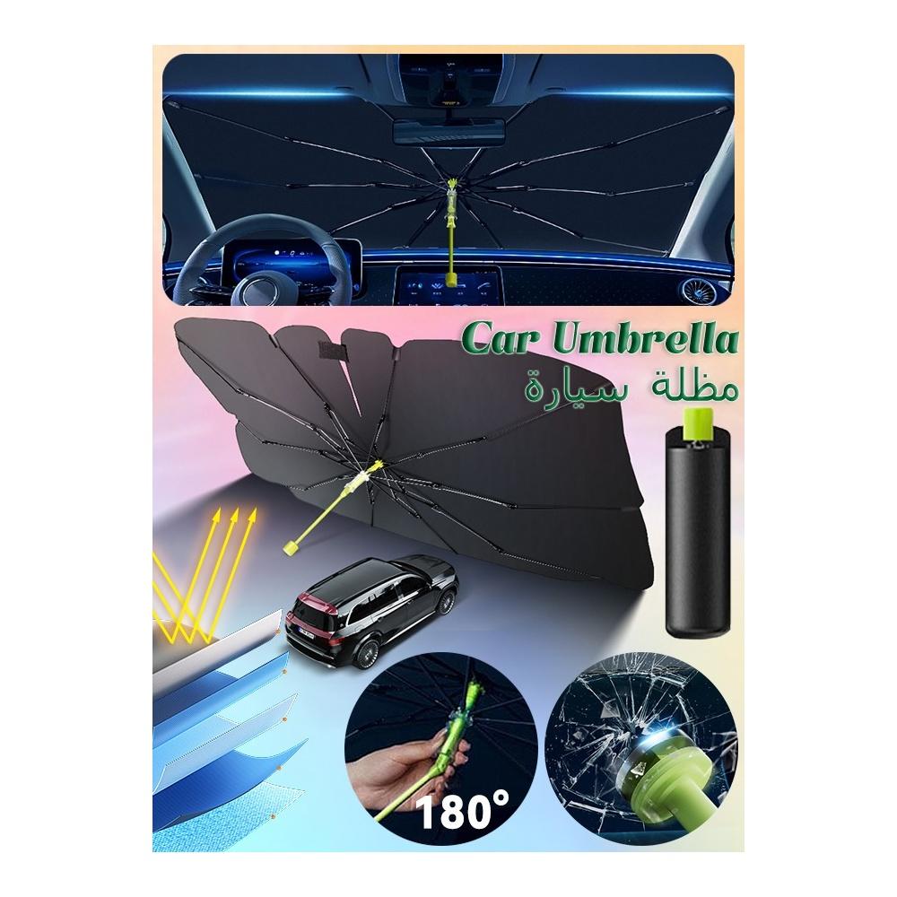 Car Windshield Sun Shade - Rotatable Handle - Foldable Sunshade - UV protection - Keep Vehicle Cool - Car Umbrella
Car Windshield Sun Shade - Rotatable Handle - Foldable Sunshade - UV protection - Keep Vehicle Cool - Car Umbrella