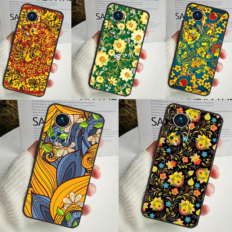 Khokhloma Russian Pattern Flower Phone Case For Honor 90 Lite 50 70 Magic 5 6 Pro X6 X7 X8 X9 X6a X7a X8a X9a X9b X8b Cover Honor 9X
Khokhloma Russian Pattern Flower Phone Case For Honor 90 Lite 50 70 Magic 5 6 Pro X6 X7 X8 X9 X6a X7a X8a X9a X9b X8b Cover Honor 9X