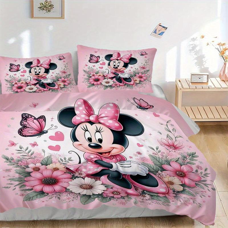 3pcs Minnie Printed Quilt Set - Includes 1 Quilt Cover and 2 Pillowcases, Machine Washable - Suitable for All Seasons.B068 135x200cm
3pcs Minnie Printed Quilt Set - Includes 1 Quilt Cover and 2 Pillowcases, Machine Washable - Suitable for All Seasons.B068 135x200cm