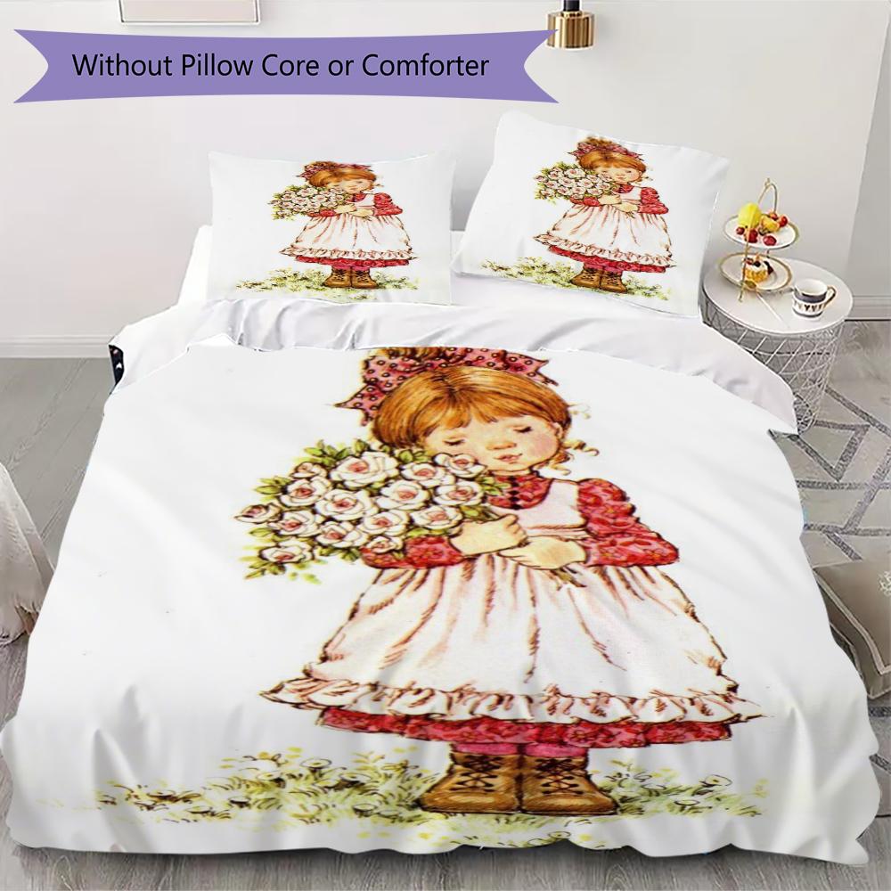 Sarah Kay Pattern Bedding uilt Set uilt Cover Pillowcase Home Decoration Birthday Gift (1 * duvet cover + 2 * pillowcase without core)142 135x200cm
Sarah Kay Pattern Bedding uilt Set uilt Cover Pillowcase Home Decoration Birthday Gift (1 * duvet cover + 2 * pillowcase without core)142 135x200cm