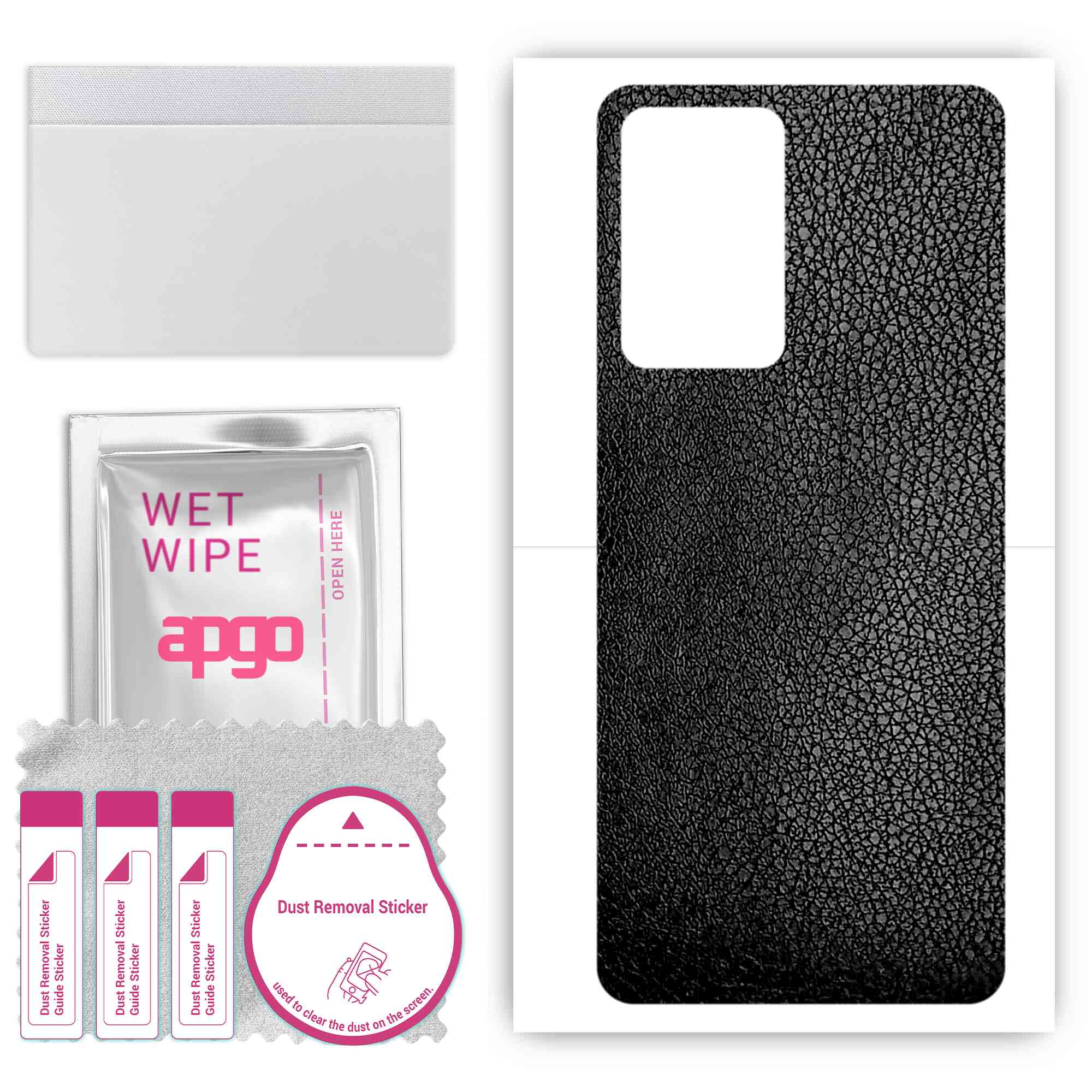 apgo Захисна наклейка для задньої панелі, сумісна з Realme C35, Wrap Film, Foil, Vinyl - Pattern Black Leather
apgo Захисна наклейка для задньої панелі, сумісна з Realme C35, Wrap Film, Foil, Vinyl - Pattern Black Leather