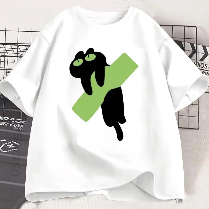 Cute Black Cat Duct Taped To Wall Casual Funny Short Sleeve Round Neck Printed Women Clothing Cat Tees Aesthetic Clothes Tops S разноцветный
Cute Black Cat Duct Taped To Wall Casual Funny Short Sleeve Round Neck Printed Women Clothing Cat Tees Aesthetic Clothes Tops S разноцветный