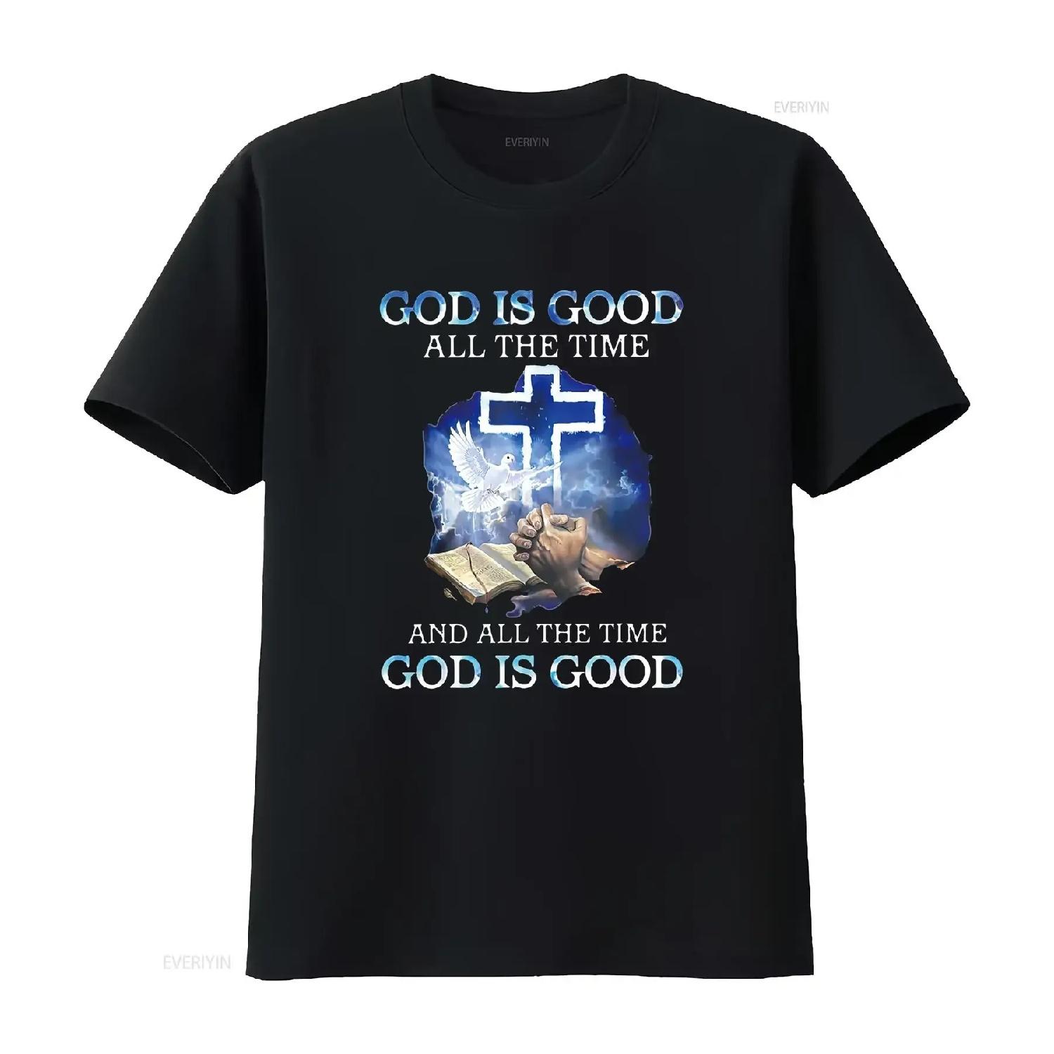 Mens God Is Good All The Time T Shirt Black vintage Washed streetwear graphic Versatile Slightly Casual Soft Stylish Unisex S чёрный
Mens God Is Good All The Time T Shirt Black vintage Washed streetwear graphic Versatile Slightly Casual Soft Stylish Unisex S чёрный