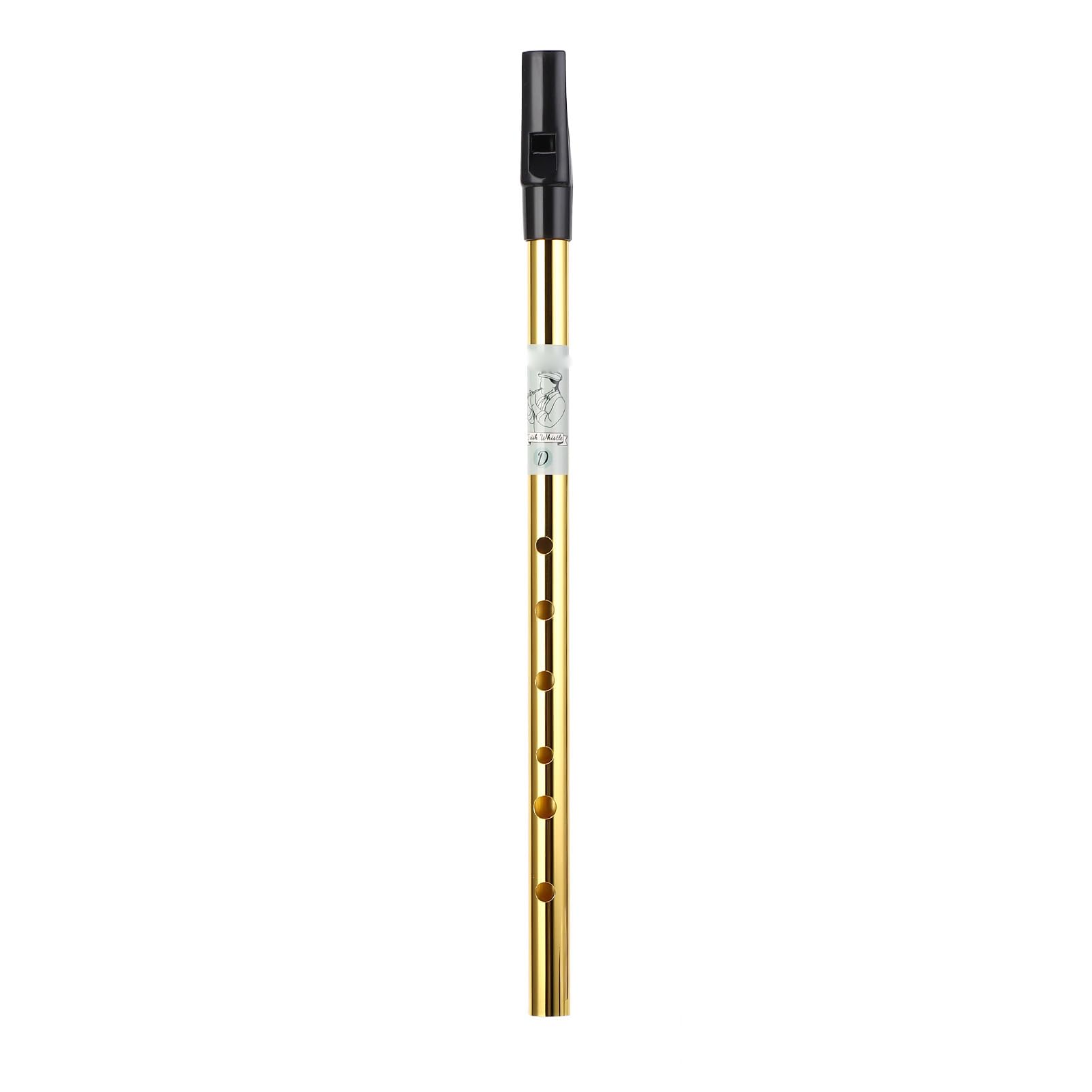 Ирландский духовой инструмент Tin Whistle Точная настройка 6 (D-мелодия) золотой
Ирландский духовой инструмент Tin Whistle Точная настройка 6 (D-мелодия) золотой