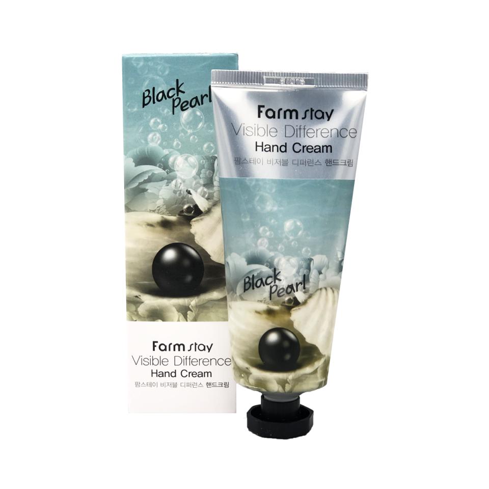 Крем для рук с черным жемчугом FarmStay Visible Difference Hand Cream Black Pear 100г
Крем для рук с черным жемчугом FarmStay Visible Difference Hand Cream Black Pear 100г