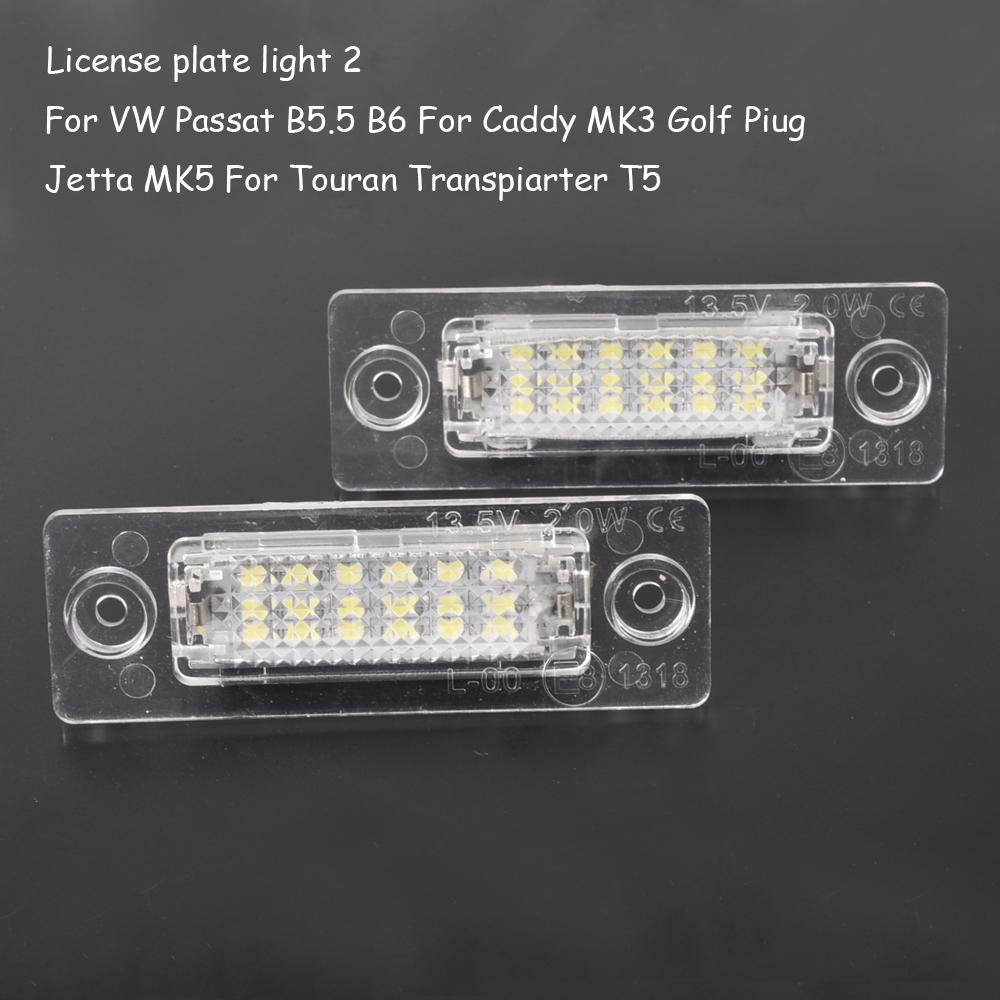 2x Car LED License Plate Light Canbus For VW Golf 6 VI 5 V GTI Passat B6 CC For Seat Leon Altea for Skoda Touran Transpiarter T5 LED 2
2x Car LED License Plate Light Canbus For VW Golf 6 VI 5 V GTI Passat B6 CC For Seat Leon Altea for Skoda Touran Transpiarter T5 LED 2