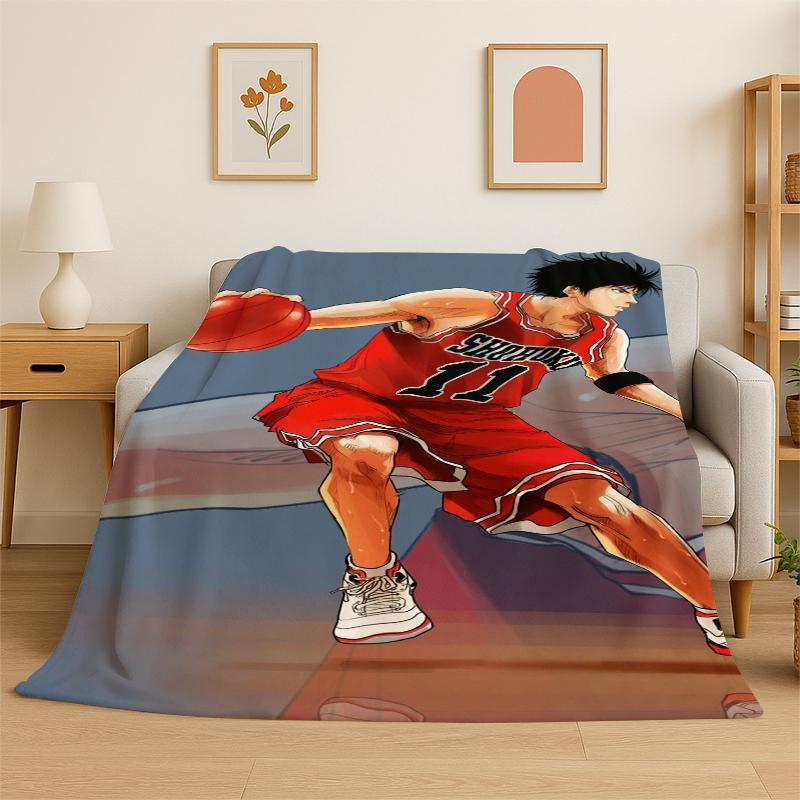 Retro Slam Dunk Basketball Anime Cartoon Flannel Blanket Soft Warm Throw Blanket for Bedroom Living Room Bed Travel Picnic Gift 75x90cm
Retro Slam Dunk Basketball Anime Cartoon Flannel Blanket Soft Warm Throw Blanket for Bedroom Living Room Bed Travel Picnic Gift 75x90cm