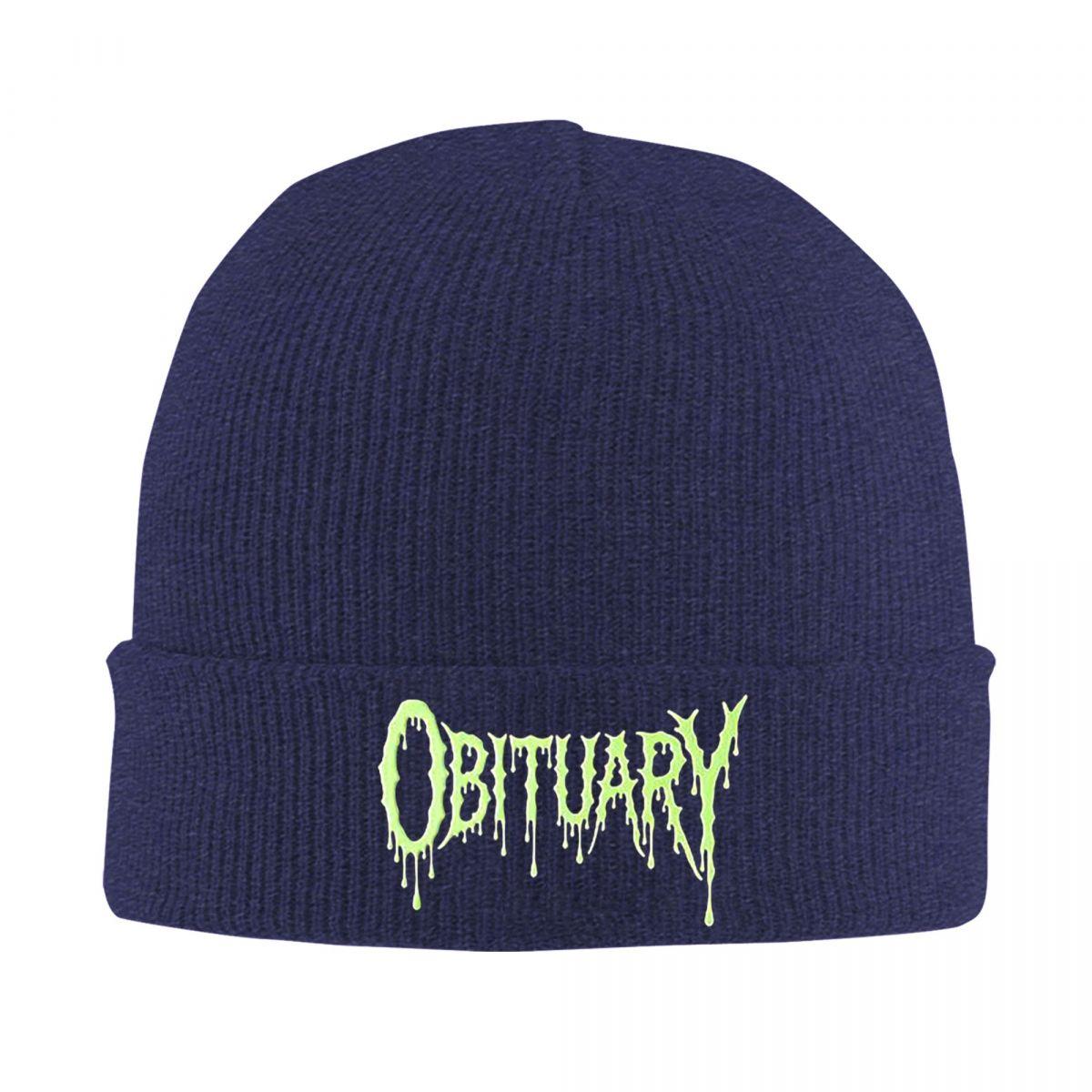 Obituary Band Logo Death Metal Trucker Warm Knitted Cap Fashion Bonnet Hat Autumn Winter Outdoor Beanies Hats for Unisex Adult One Size
Obituary Band Logo Death Metal Trucker Warm Knitted Cap Fashion Bonnet Hat Autumn Winter Outdoor Beanies Hats for Unisex Adult One Size