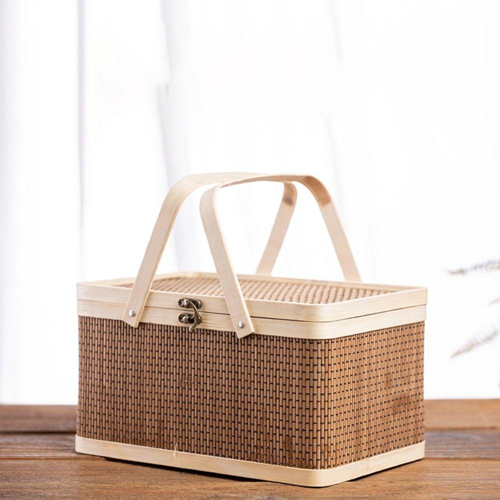 Chinese Style Bamboo Basket Natural Picnic Basket Festival Packaging Box Egg Container New Year Style E
Chinese Style Bamboo Basket Natural Picnic Basket Festival Packaging Box Egg Container New Year Style E