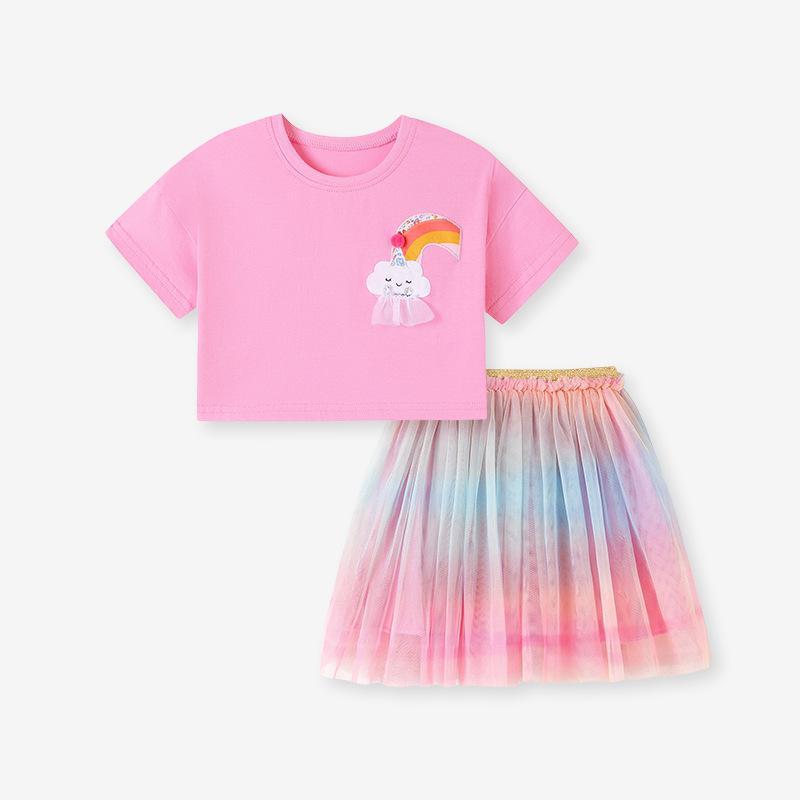 Little Maven Summer Girls Mesh Skirt Set - European American Style Cute Baby Outfit 4Y
Little Maven Summer Girls Mesh Skirt Set - European American Style Cute Baby Outfit 4Y