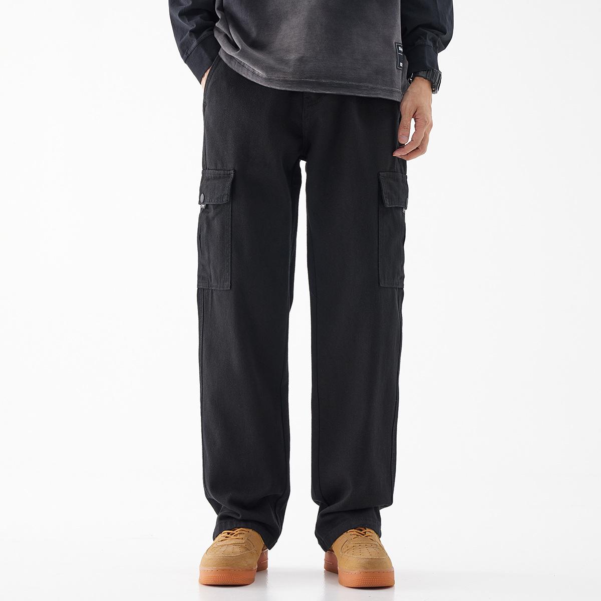 Men s Black Casual Straight-Leg Multi-Pocket Work Pants - Spring/Summer Trend 31 чорний
Men s Black Casual Straight-Leg Multi-Pocket Work Pants - Spring/Summer Trend 31 чорний