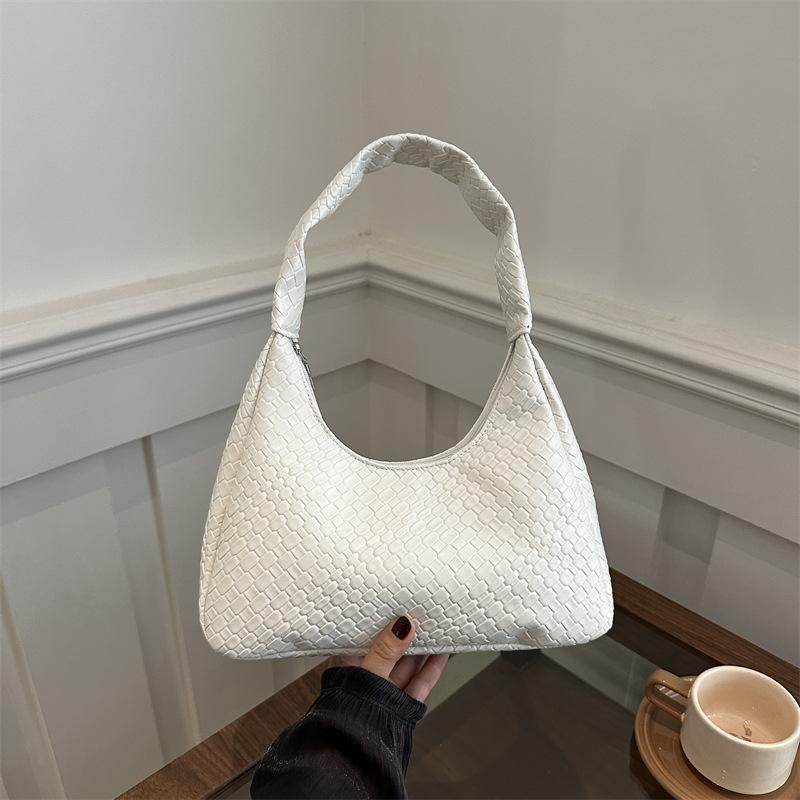 Тканый ромб модный для поездок 2025 большая вместимость повседневный новый ретро повседневный модный наплечный кошелек-поддержка подмышки белый
Тканый ромб модный для поездок 2025 большая вместимость повседневный новый ретро повседневный модный наплечный кошелек-поддержка подмышки белый