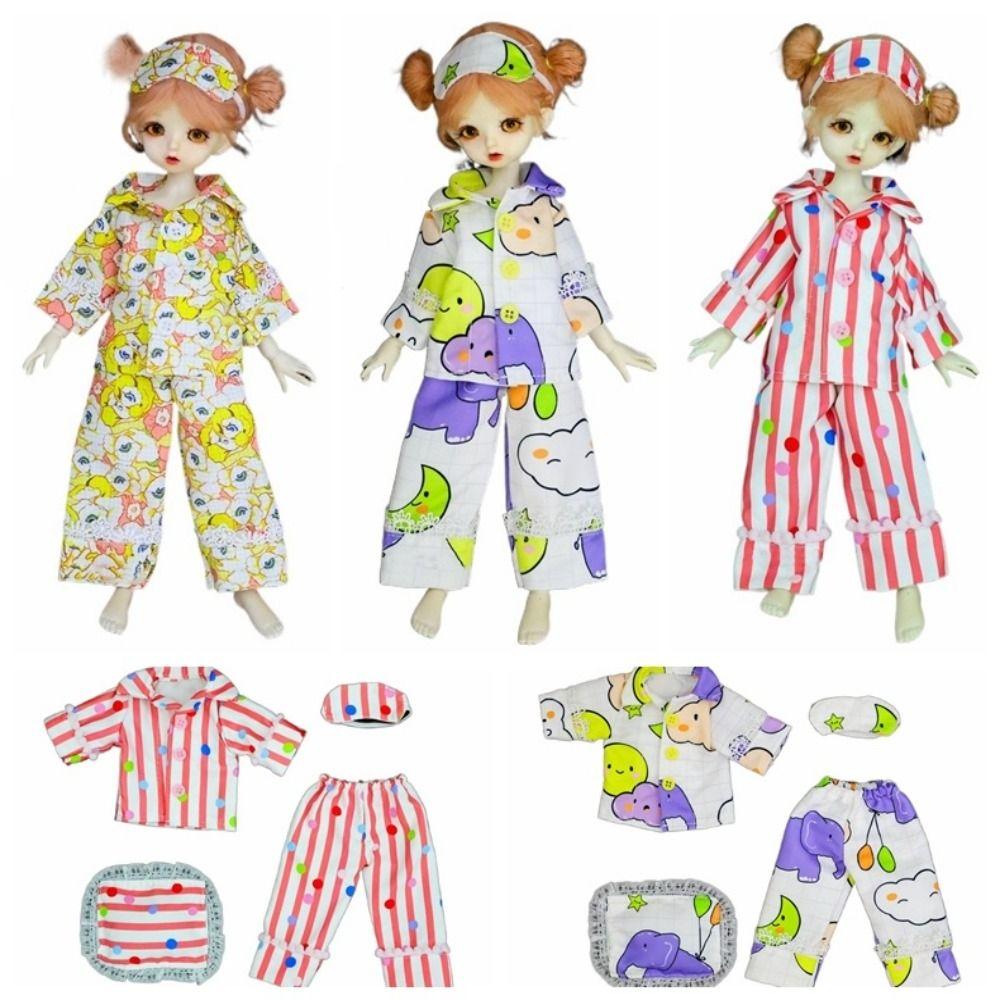 Casual Wear 30cm Doll Pajamas Striped BJD Doll Clothes DIY Toy Doll Sleep Clothes Gift for Girls фіолетовий
Casual Wear 30cm Doll Pajamas Striped BJD Doll Clothes DIY Toy Doll Sleep Clothes Gift for Girls фіолетовий