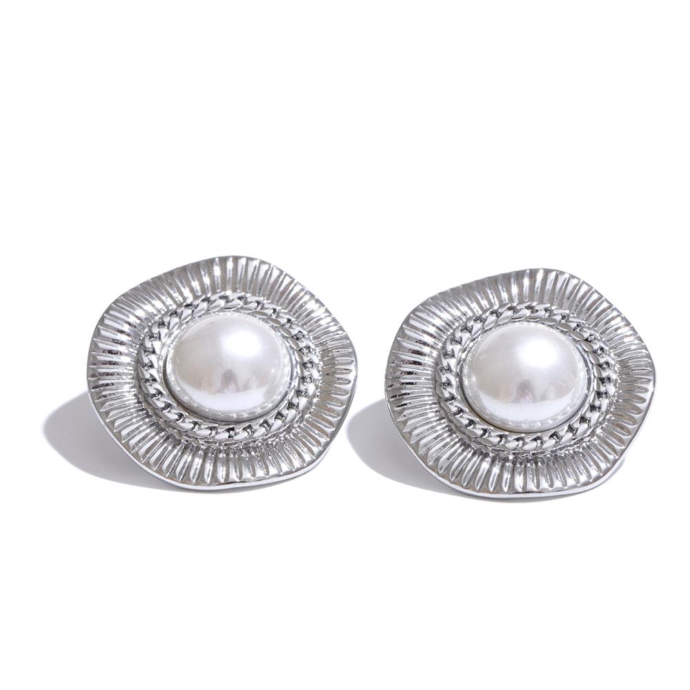 Yhpup 11g/pair Comfortable to Wear Exquisite Metal Stainless Steel Fashion Charm Stud Earrings for Women High Quality Jewelry
Yhpup 11g/pair Comfortable to Wear Exquisite Metal Stainless Steel Fashion Charm Stud Earrings for Women High Quality Jewelry