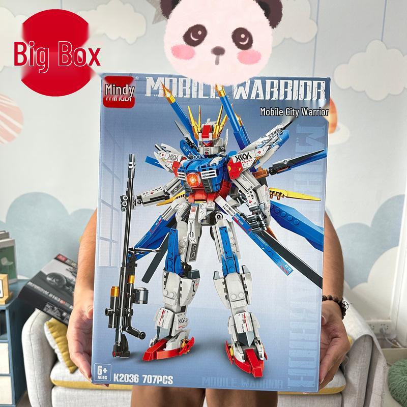 Mingdi K2036 Compatible Mecha Building Toy for LEGO - Robot Model Gift for Boys. Exquisite Gift Box
Mingdi K2036 Compatible Mecha Building Toy for LEGO - Robot Model Gift for Boys. Exquisite Gift Box