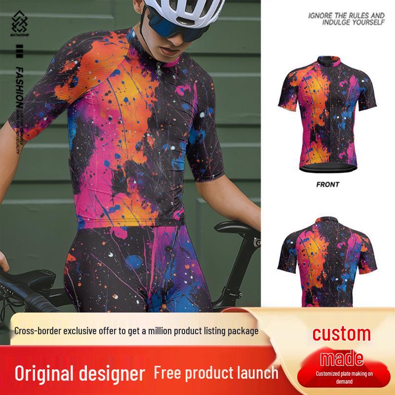 Men s Quick-Dry Cycling Jersey: Breathable, Versatile Summer Short Sleeve Top for Road Biking 2XL
Men s Quick-Dry Cycling Jersey: Breathable, Versatile Summer Short Sleeve Top for Road Biking 2XL