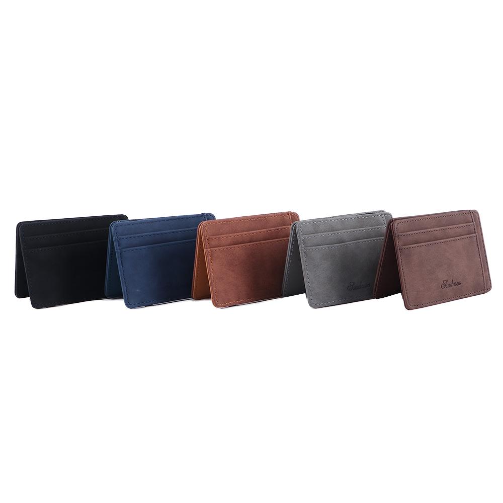 Purse Business Card Cover Card Case Magic Money Clip Slim Wallet ID Card Holder Men Card Holder коричневий
Purse Business Card Cover Card Case Magic Money Clip Slim Wallet ID Card Holder Men Card Holder коричневий