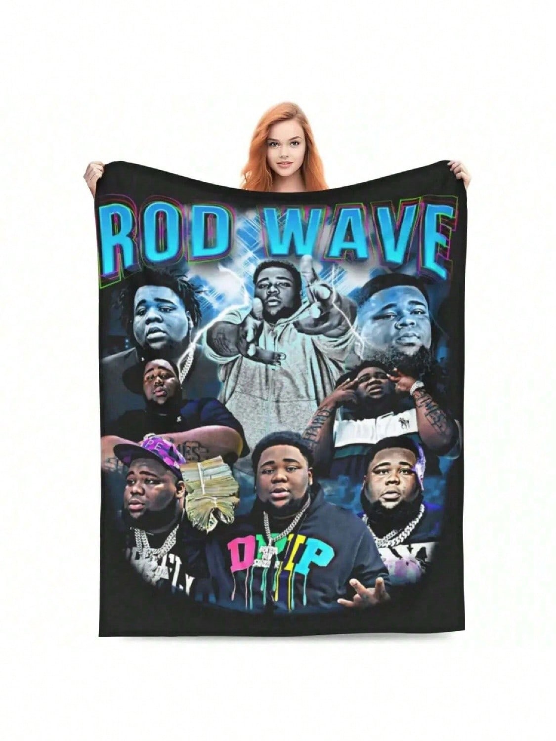 R-Rod Waves Flannel Blanket Quality Soft Warm Music Rapper Throw Blanket Winter Picnic Couch Bed Colorful Bedspread 75X95CM сірий колір
R-Rod Waves Flannel Blanket Quality Soft Warm Music Rapper Throw Blanket Winter Picnic Couch Bed Colorful Bedspread 75X95CM сірий колір