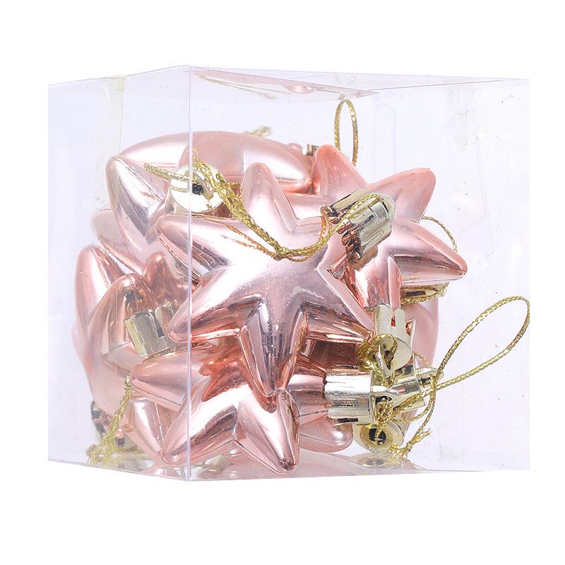 Christmas Tree Electroplated Ornament Set – 12pcs, 5cm Special-Shaped Round & Hexagonal Balls 5cm, 12pcs
Christmas Tree Electroplated Ornament Set – 12pcs, 5cm Special-Shaped Round & Hexagonal Balls 5cm, 12pcs
