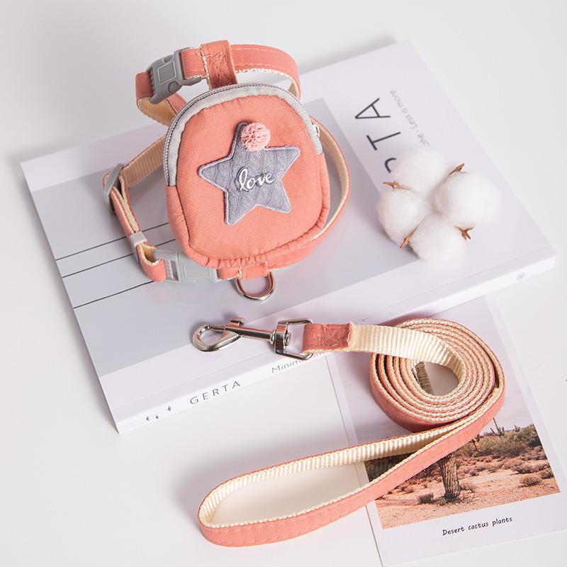 Рюкзак для собак с поводком и ошейником в виде пятиконечной звезды, милый рюкзак для отдыха на природе, рюкзак для кошек и собак, товары для животных M
Рюкзак для собак с поводком и ошейником в виде пятиконечной звезды, милый рюкзак для отдыха на природе, рюкзак для кошек и собак, товары для животных M