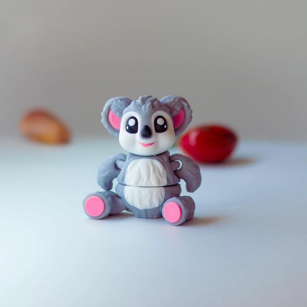 3D Printed Koala Statues, Articulated Koala Statues, and Creative Desktop Decoration Sculptures for Fun Home/office Decoration серый
3D Printed Koala Statues, Articulated Koala Statues, and Creative Desktop Decoration Sculptures for Fun Home/office Decoration серый