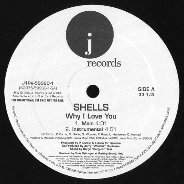 12inch Record SHELLS - Why I Love You J1PV599601 J Records 2004 US Rap & Hip-Hop/R&B Used
12inch Record SHELLS - Why I Love You J1PV599601 J Records 2004 US Rap & Hip-Hop/R&B Used