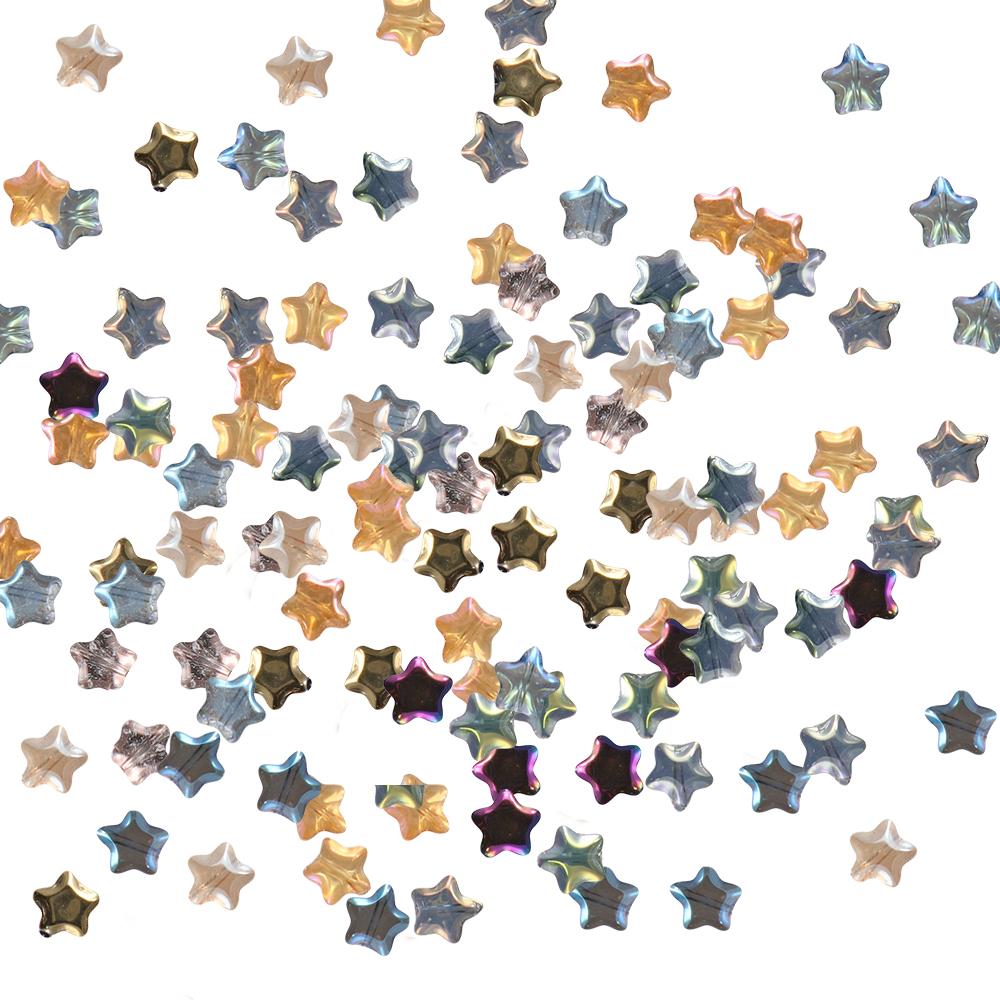 200Pcs Colorful 8mm Jewelry Making Star Beads Spacer Beads Star Shape Glass Bead 
200Pcs Colorful 8mm Jewelry Making Star Beads Spacer Beads Star Shape Glass Bead