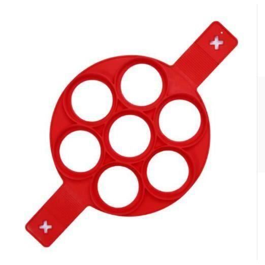 Moule à crêpes - T04C6F - Silicone Rouge - Réutilisable - Anti-adhésif - Compatible lave-vaisselle
Moule à crêpes - T04C6F - Silicone Rouge - Réutilisable - Anti-adhésif - Compatible lave-vaisselle