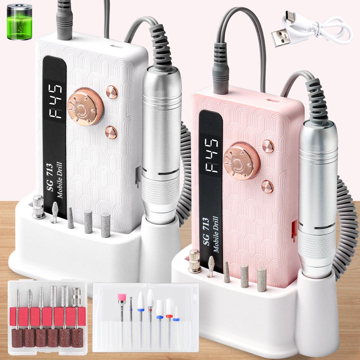 SG713 Rechargeable Nail Drill & Polisher for Manicures – Ideal for Shaping, Polishing, and Dead Skin Removal белый
SG713 Rechargeable Nail Drill & Polisher for Manicures – Ideal for Shaping, Polishing, and Dead Skin Removal белый