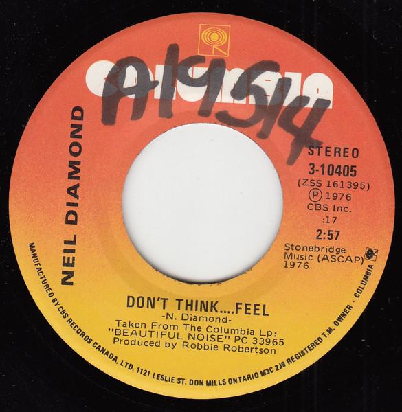7inch Record NEIL DIAMOND Dont Think....Feel Home Is A Wou 310405 Columbia 1976 Canada Rock Used
7inch Record NEIL DIAMOND Dont Think....Feel Home Is A Wou 310405 Columbia 1976 Canada Rock Used