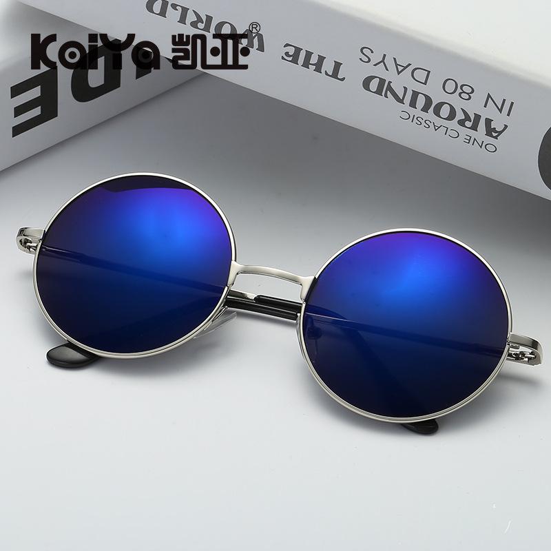 Colorful Retro Round Sunglasses for Men and Women - Reflective Beach Shades Gold Frame Green Mirror
Colorful Retro Round Sunglasses for Men and Women - Reflective Beach Shades Gold Frame Green Mirror
