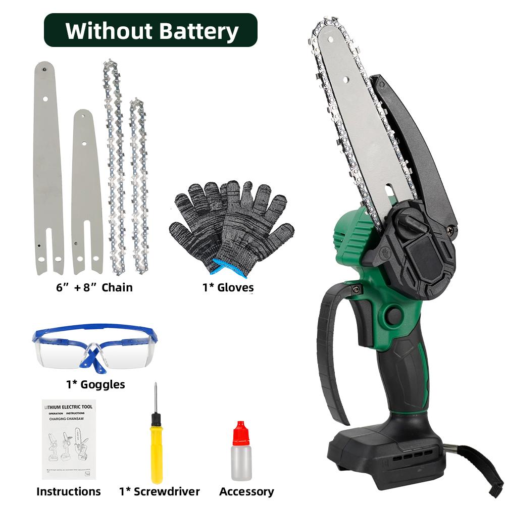 21 В 6+8 дюймов бесщеточная цепная пила мини-электрическая аккумуляторная цепная пила для деревообработки ручные секаторы садовые инструменты для обрезки
21 В 6+8 дюймов бесщеточная цепная пила мини-электрическая аккумуляторная цепная пила для деревообработки ручные секаторы садовые инструменты для обрезки