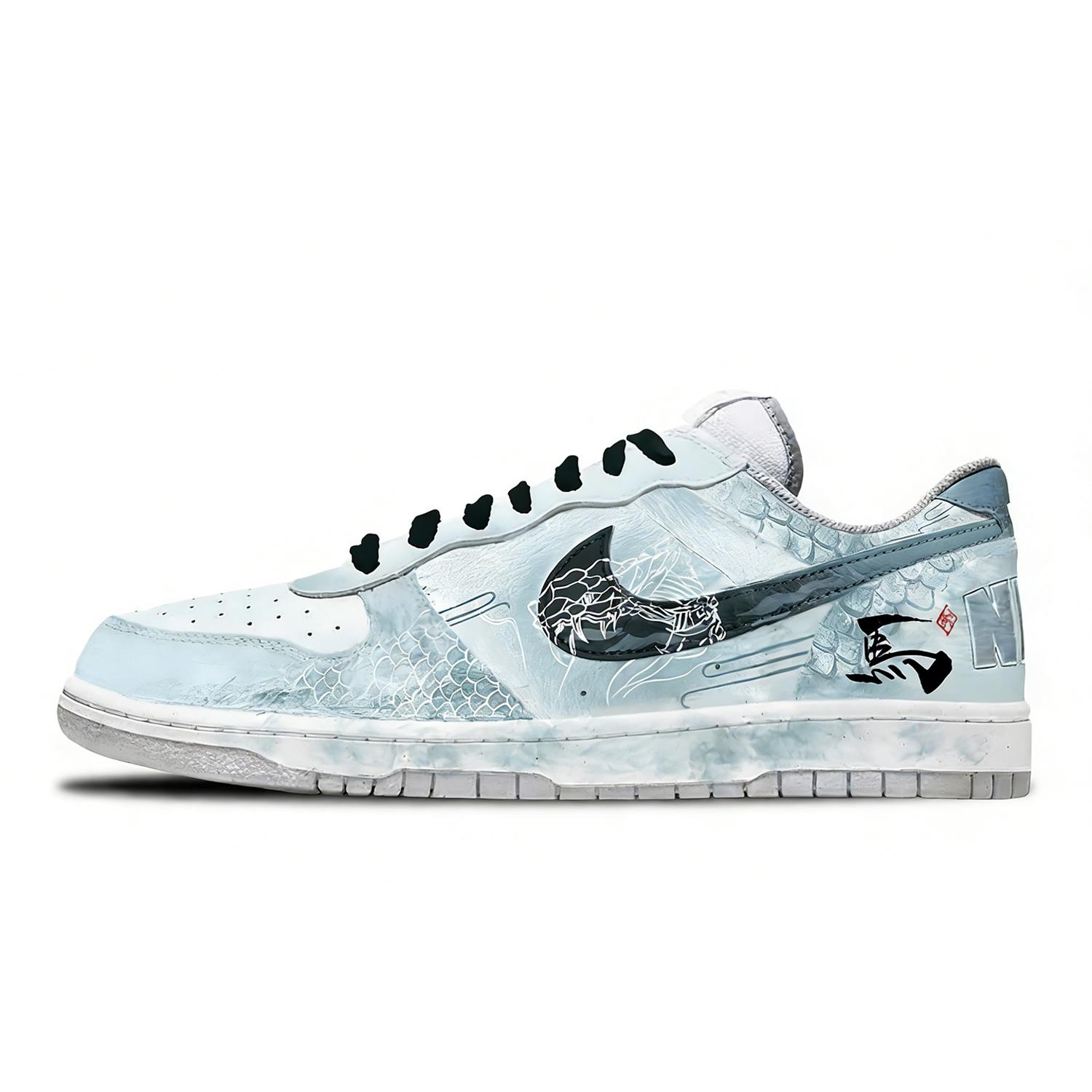 Nike Big Low Ice Silk Horse Abrasion Resistant Breathable Low top Skateboard Shoes Men s Blue 355152-106(Team528-) 40
Nike Big Low Ice Silk Horse Abrasion Resistant Breathable Low top Skateboard Shoes Men s Blue 355152-106(Team528-) 40