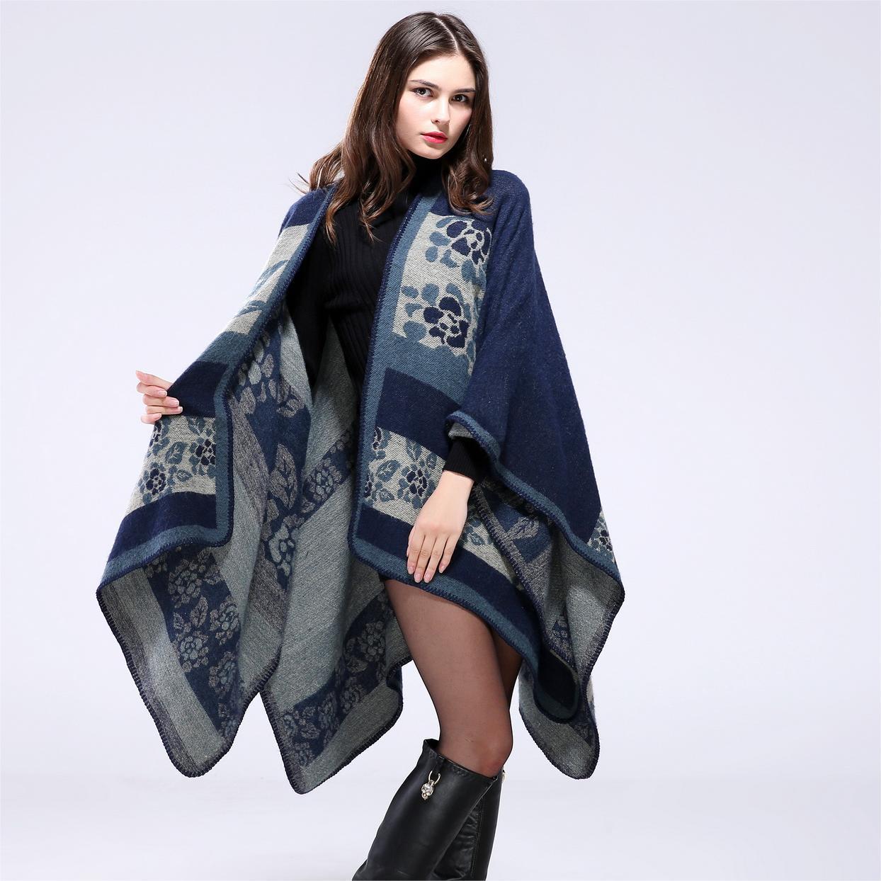 Vintage Women’s Cashmere-Like Floral Evening Scarf Shawl - Thick, Warm, Stylish Travel Outerwear 130x150 cm
Vintage Women’s Cashmere-Like Floral Evening Scarf Shawl - Thick, Warm, Stylish Travel Outerwear 130x150 cm