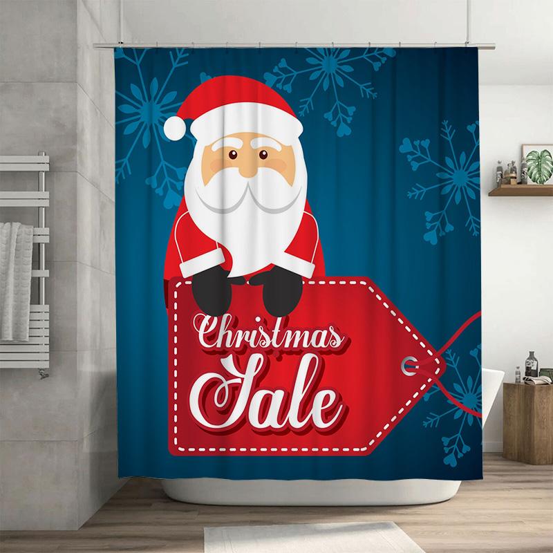 Tu Christmas Shower Curtain Festive Holiday Decor Winter Themed Bathroom Set Waterproof Xmas Pattern Backdrop Home Decor Gift W60H190(CM)-1 Pcs
Tu Christmas Shower Curtain Festive Holiday Decor Winter Themed Bathroom Set Waterproof Xmas Pattern Backdrop Home Decor Gift W60H190(CM)-1 Pcs