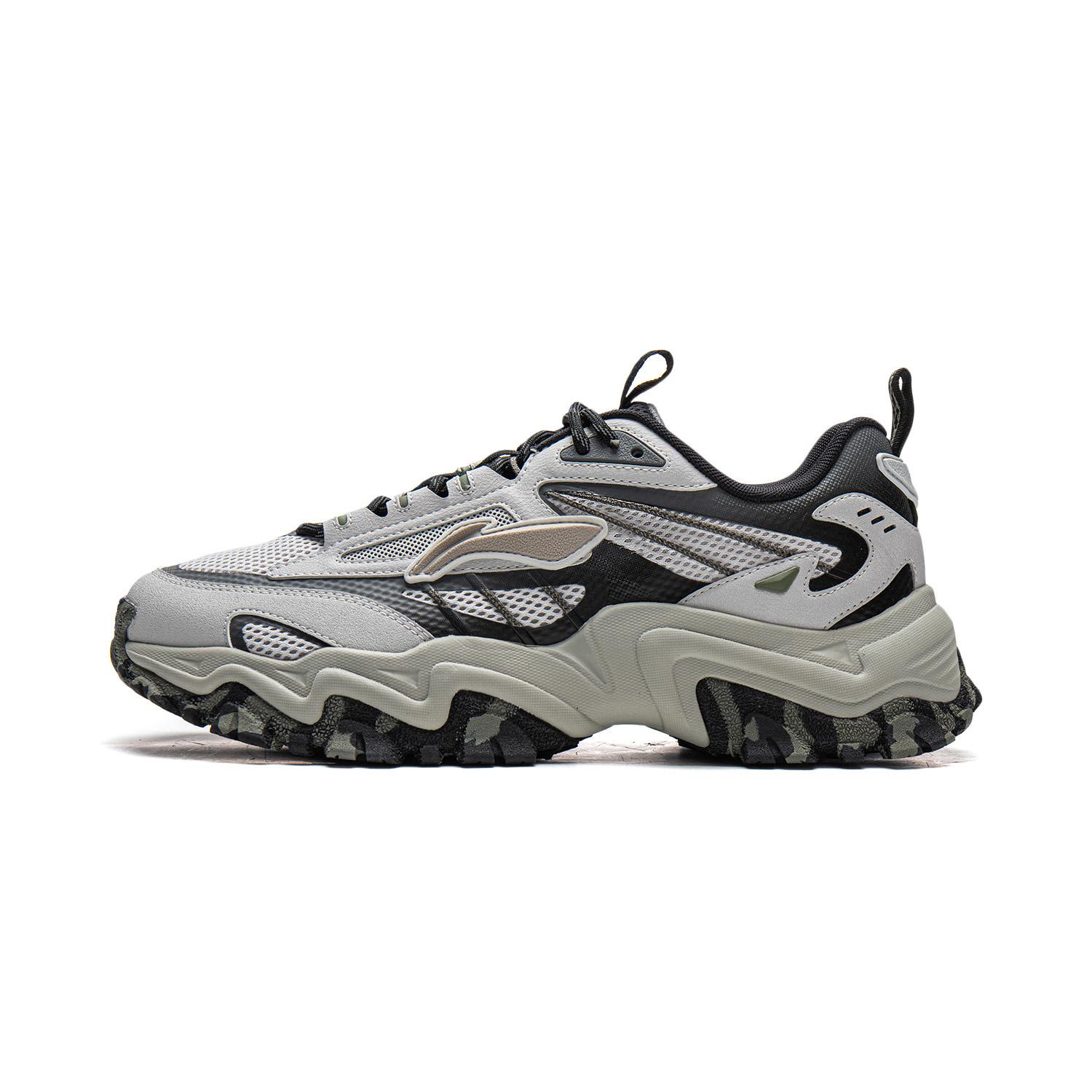 Li-Ning Versatile Retro Thick-Soled Fashion Sneakers Men Sneakers Gray Black AGLW007-3 40
Li-Ning Versatile Retro Thick-Soled Fashion Sneakers Men Sneakers Gray Black AGLW007-3 40