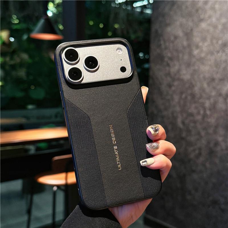 Apple 17Promax PU Leather iPhone 16Pro Drop-proof Case: Large Hole Design, Simple, Protective Cover iPhone 16 Pro Max
Apple 17Promax PU Leather iPhone 16Pro Drop-proof Case: Large Hole Design, Simple, Protective Cover iPhone 16 Pro Max